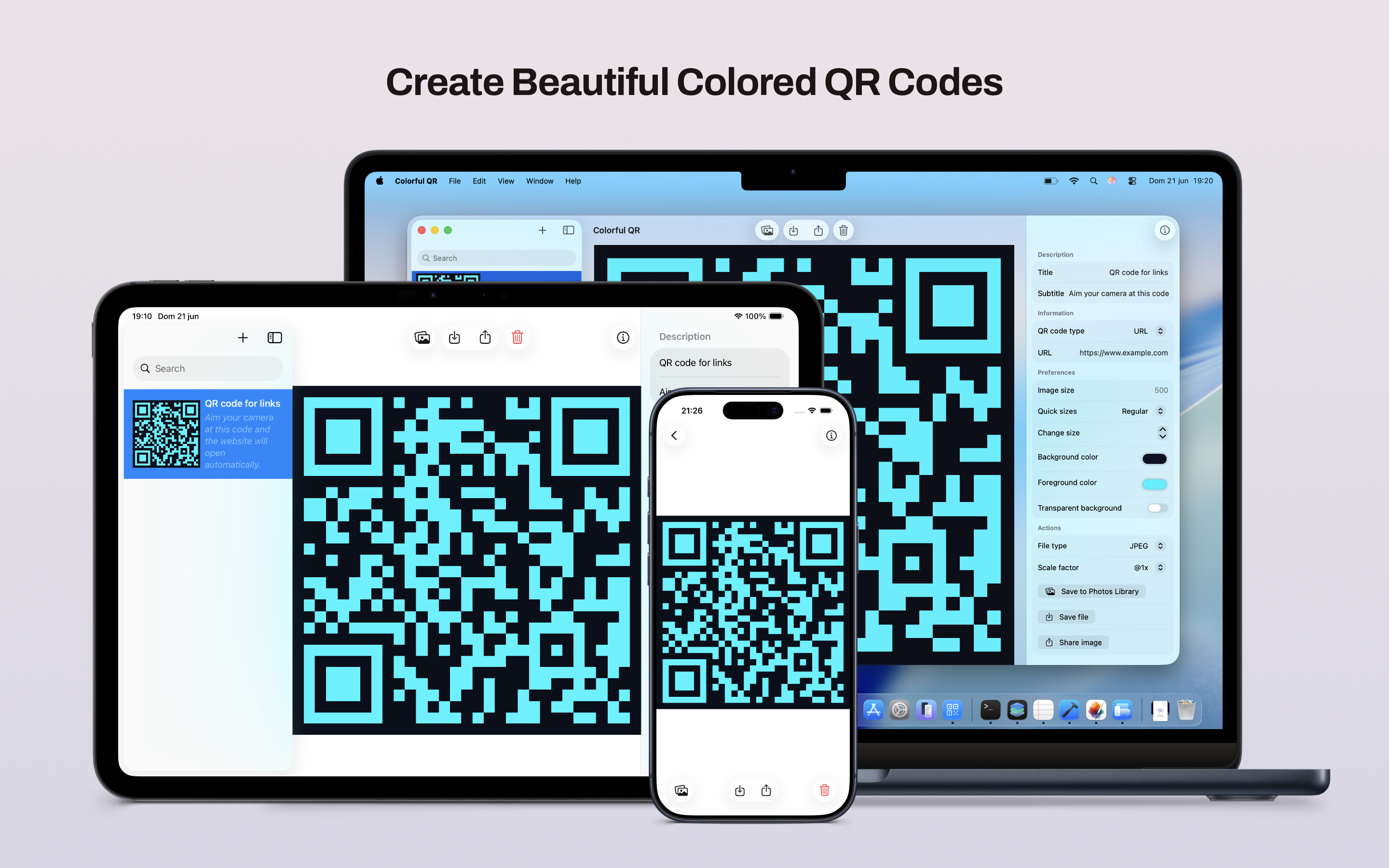 Colorful QR